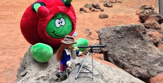 Sterrenkijker Lottie op Mars