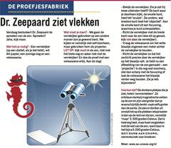 NRC - Dr Zeepaard ziet vlekken!